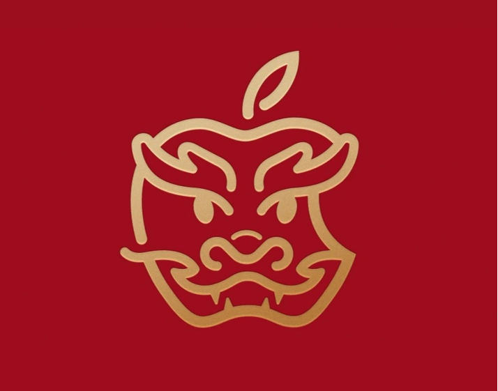 顺义苹果发布龙年LOGO